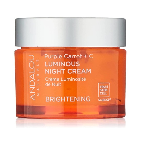 Andalou Naturals Night Cream Purple Carrot + C Luminous Night Cream - Picture 1 of 3